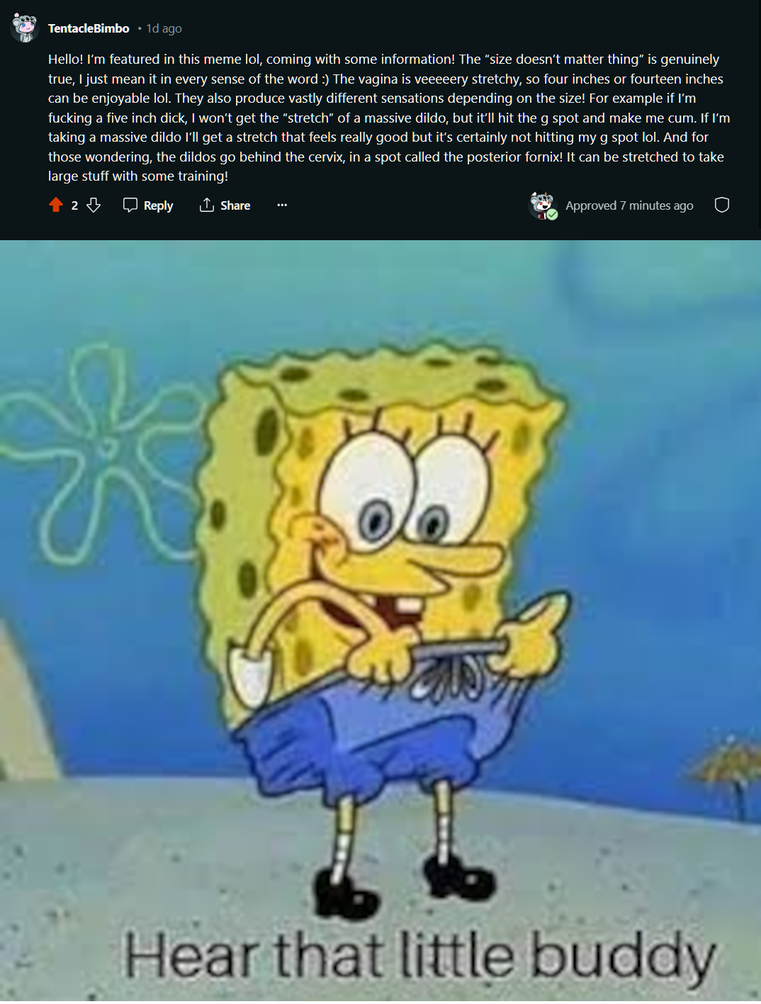 u/TentacleBimbo Herself came to bless us with her wisdom! : tentaimemes