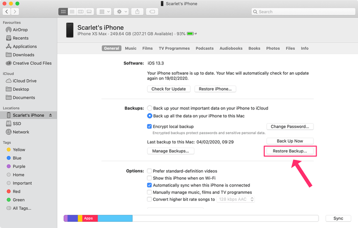 Itunes Backup Speicherort ?Ndern Mac vina musai