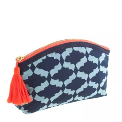 Printed medium pouch J.Crew