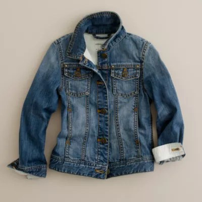 Girls' denim jacket J.Crew