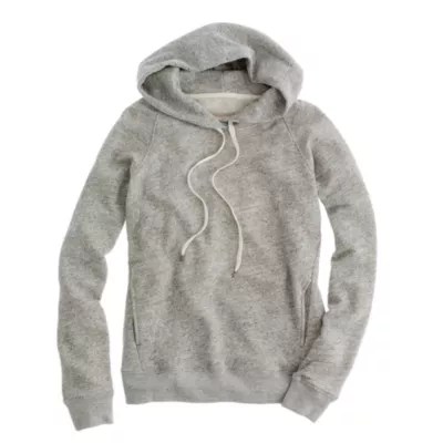 Summerlight terry popover hoodie J.Crew