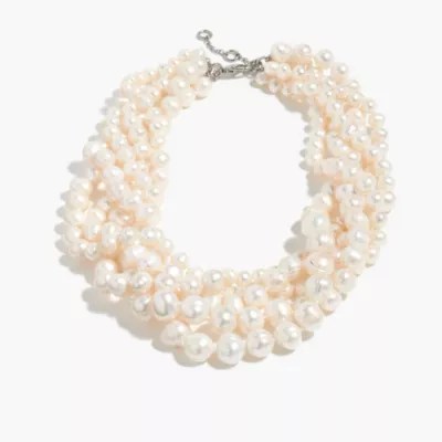 Freshwater Pearl Hammock Necklace Women's Necklaces J.Crew