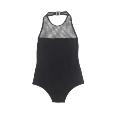 Mesh halter onepiece swimsuit J.Crew