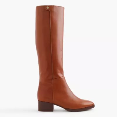 Leather Knee Boots Women's Boots J.Crew