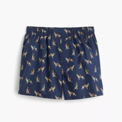 Dog Print Boxers Men's Boxers J.Crew