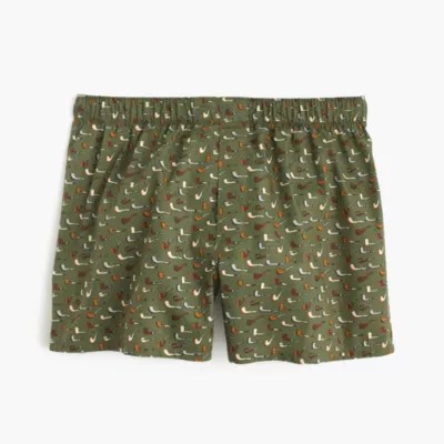 Pipe Print Boxers Men's Boxers J.Crew