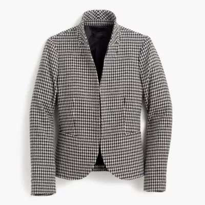 Lady Jacket In Italian Confetti Houndstooth Women's Blazers J.Crew