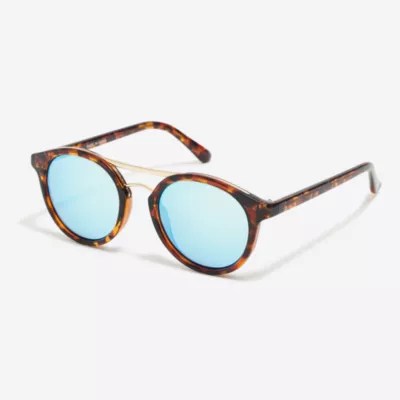 Round sunglasses with metal top bar FactoryWomen Sunglasses and Eyeglasses Factory