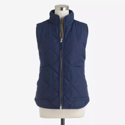 Quilted puffer vest FactoryWomen Puffer Vests Factory