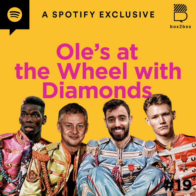 19 Ole's at the Wheel with Diamonds Box2Box Football