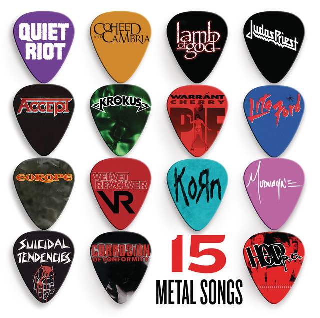 15 Metal Songs by Various Artists on Spotify