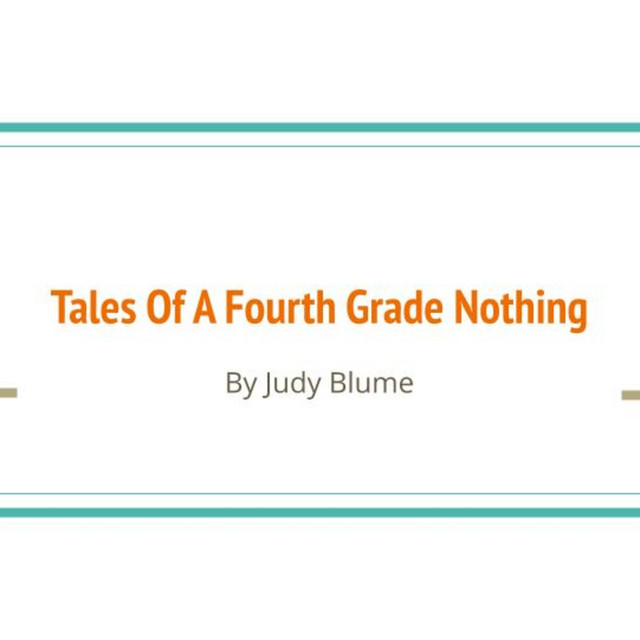 Tales Of A Fourth Grade Nothing by Judy Blume Podcast on Spotify