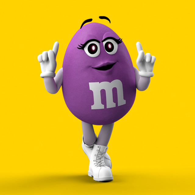 Purple, M&M'S ® Spokescandy Spotify