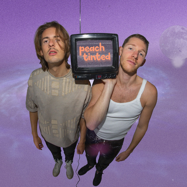 peach tinted Spotify