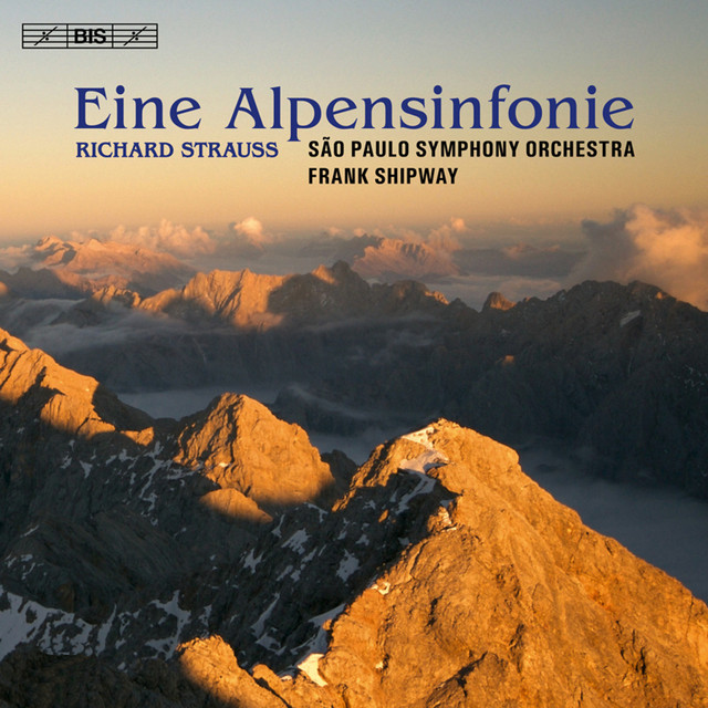 Strauss Eine Alpensinfonie Album by Richard Strauss, Frank Shipway