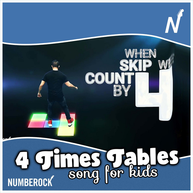 4 Times Tables Song for Kids Single by Numberock Spotify