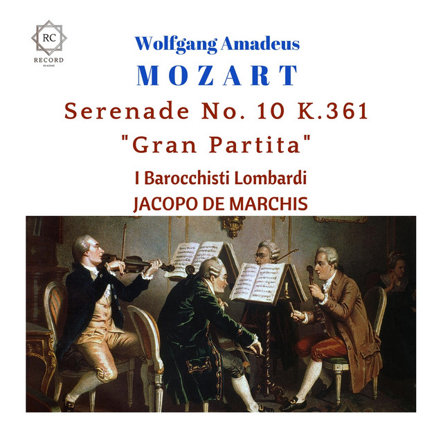 Mozart Serenade No. 10 in B Flat Major, K361 "Gran Partita" Album by