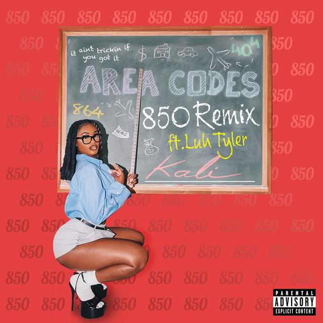 Area Codes (850 Remix) [feat. Luh Tyler] song and lyrics by Kali, Luh