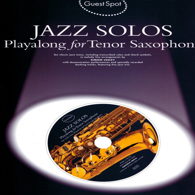Jazz Solos Play Along for Tenor Saxophone Album by The Backing