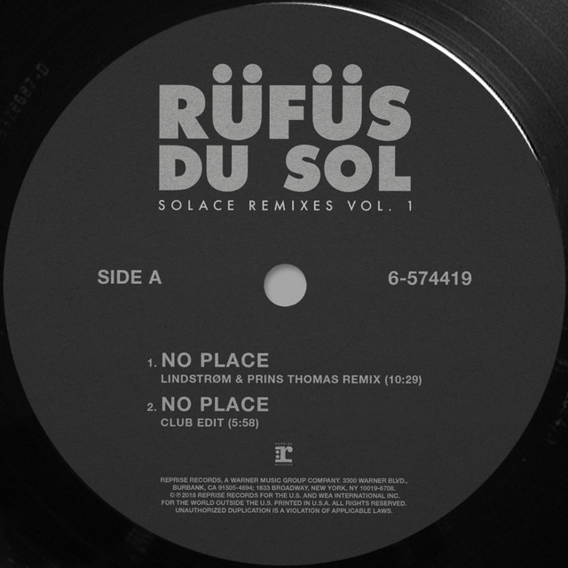 SOLACE REMIXES VOL. 1 Single by RÜFÜS DU SOL Spotify