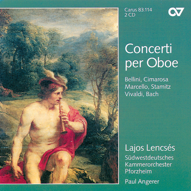 Concerto for Oboe d'Amore, Strings & Continuo in D Major, BWV 1053 I