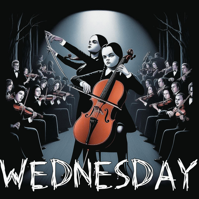 Wednesday Cello & The Dark Orchestra (Paint It Black) Single by