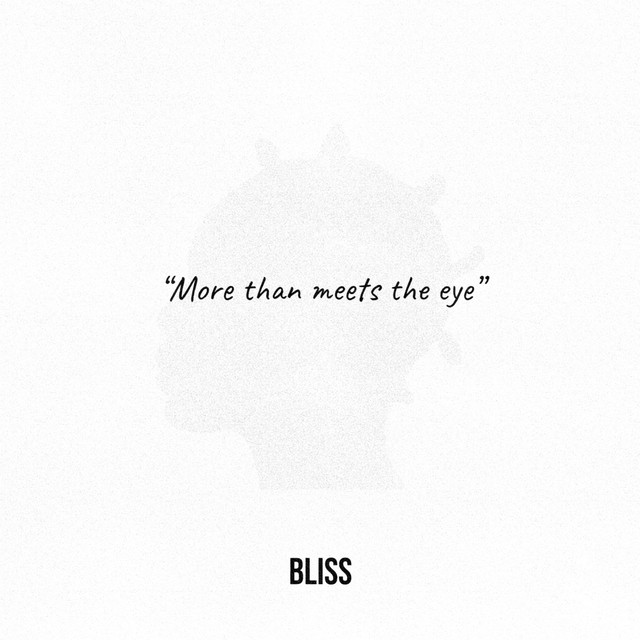 More Than Meets the Eye EP by Bliss Spotify