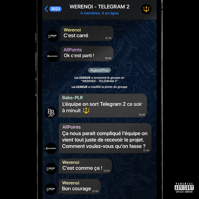 Telegram 2 Album by Werenoi Spotify