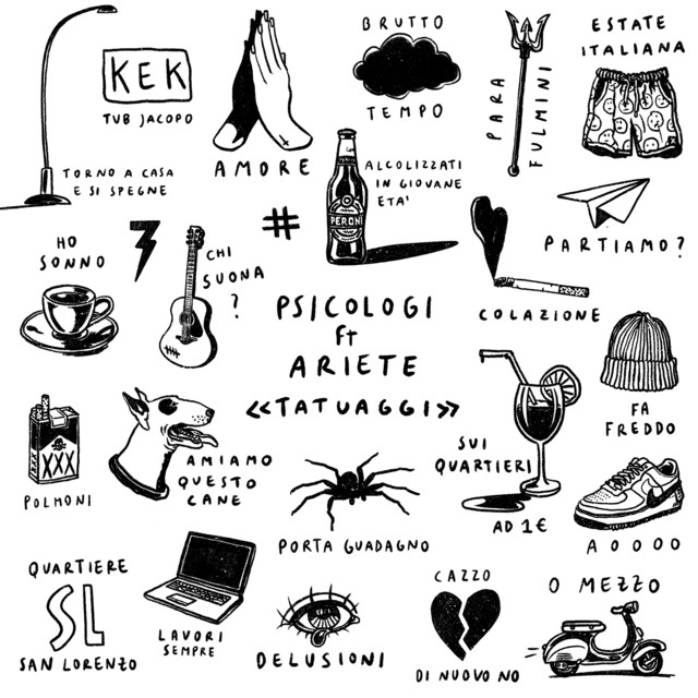 Tatuaggi (Feat. Ariete) - Single By Psicologi, Ariete | Spotify 640_x_640_jpg