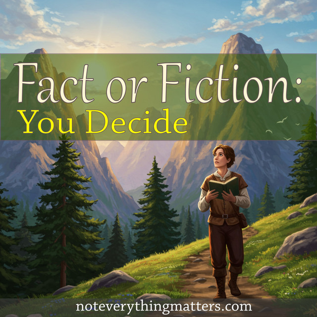 Fact or Fiction, You Decide. Podcast on Spotify