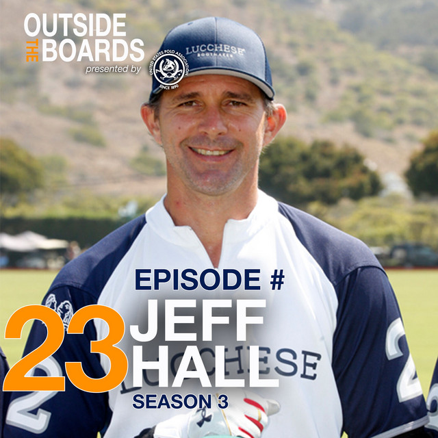 Jeff Hall Professional Polo Player & Hall of Famer Outside The