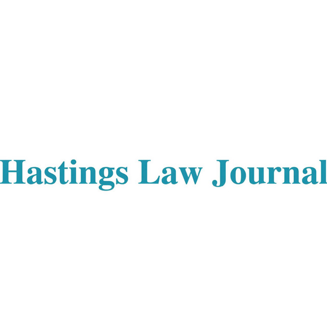Hastings Law Journal Podcast on Spotify