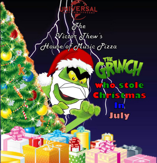 Universal 100th Anniversary The Grinch who Stole Christmas in July