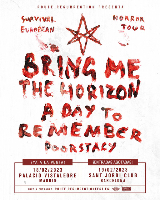 New Bring Me The Horizon 2023 🎵 Route Resurrection 2023: Bring Me The Horizon Con A Day To Remember 🎵 - Playlist By Resurrection Fest | Spotify
