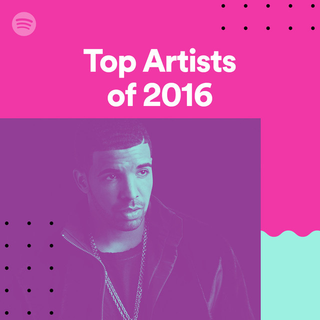 Top Artists of 2016 Spotify Playlist