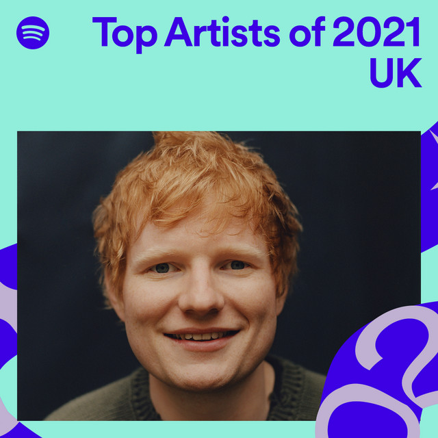 Top Artists of 2021 UK Spotify Playlist