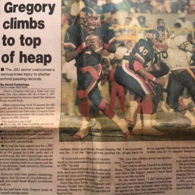JSU Hall of Fame Quarterback Shawn Gregory Tiger Talk With The 1400