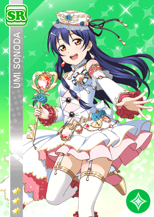 School Idol Tomodachi Cards Album 1023 Sonoda Umi SR