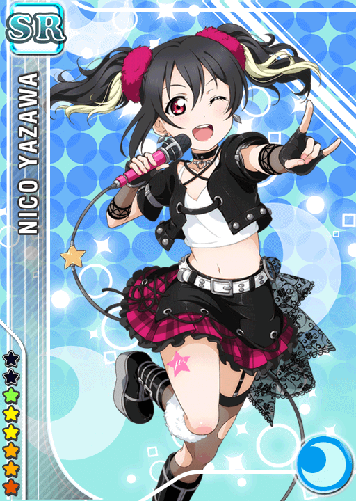 School Idol Tomodachi Cards Album 845 Yazawa Nico SR