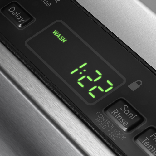 24" BuiltIn Dishwasher w/ PowerWave Spray Arm & TurboZone Option