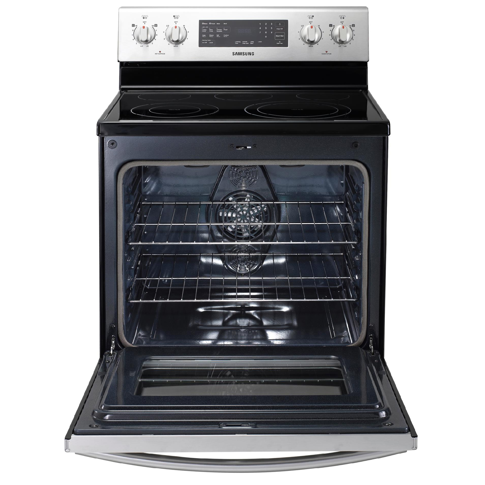 Samsung59cuftElectricRangeStovewConvectionStainlessSteel