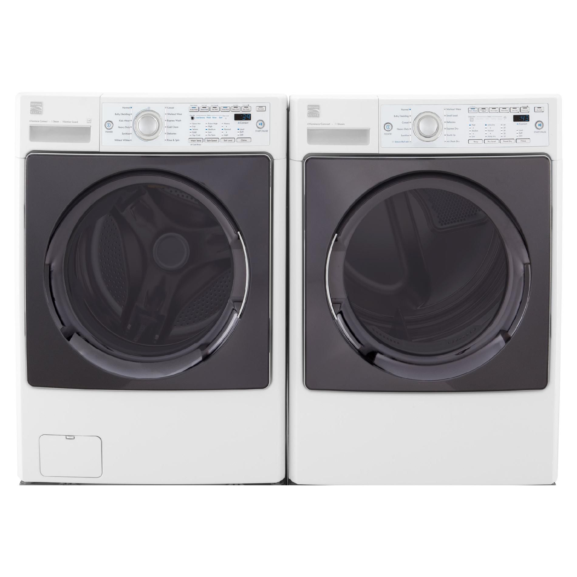 Kenmore Elite 4.0 FrontLoad Washer Easy on Clothes at Sears