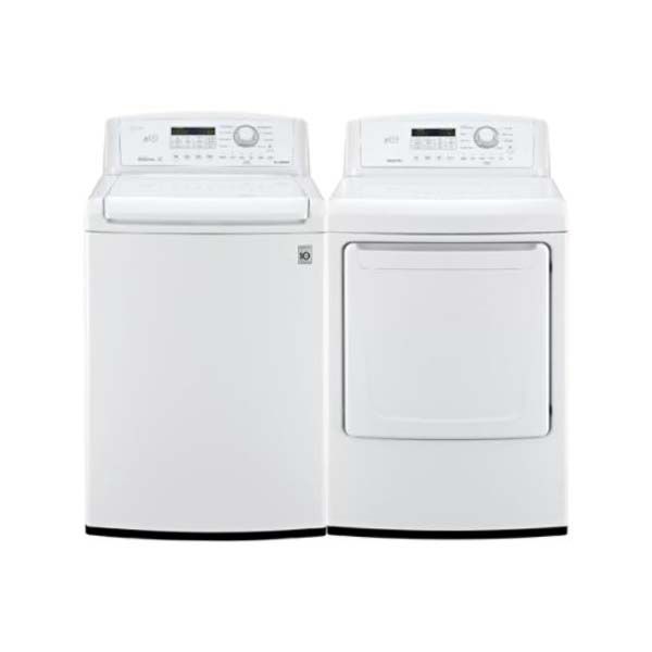 LG 4.5 cu. ft. HighEfficiency TopLoad Washer White Appliances