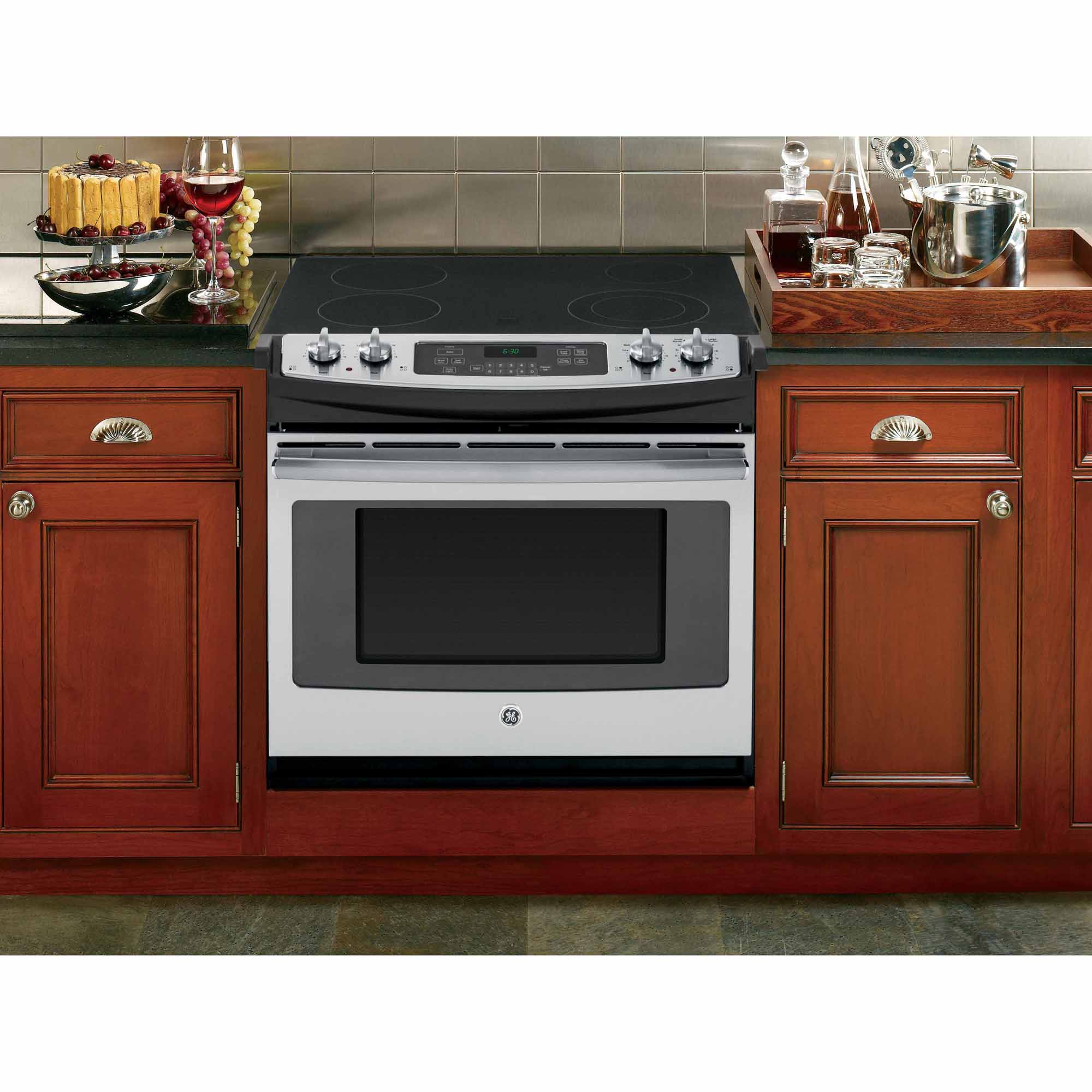 GE Appliances 30" Drop in Electric Range Stainless Steel JD630SFSS eBay
