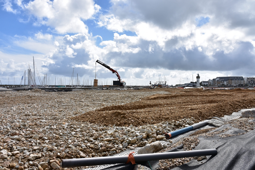 Chantier Port Haliguen Quiberon 2018 + 2019 + 2020 + 2021