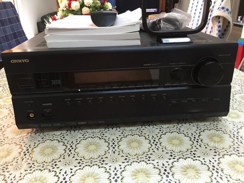 Onkyo TXSR707 AV Receiver (Used)