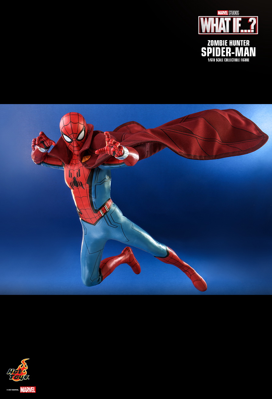NEW PRODUCT HOT TOYS WHAT IF…? ZOMBIE HUNTER SPIDERMAN 1/6TH SCALE