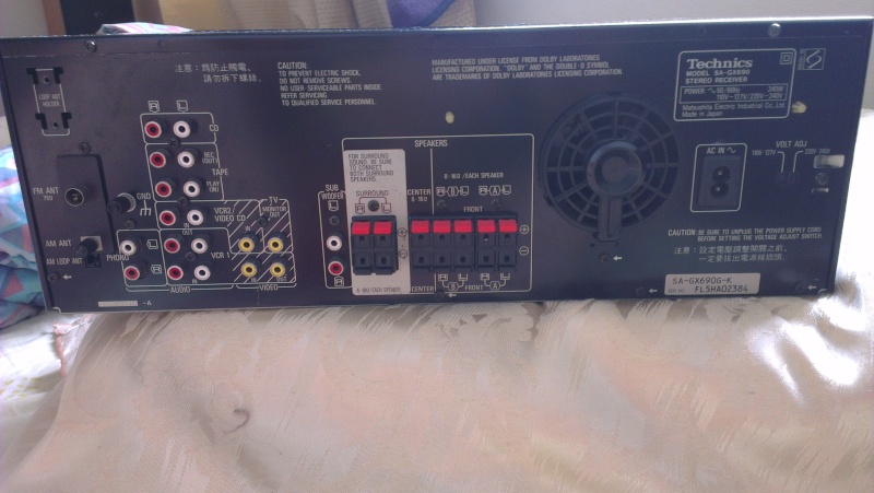 Technics SA-GX690 made in Japan Amplifier