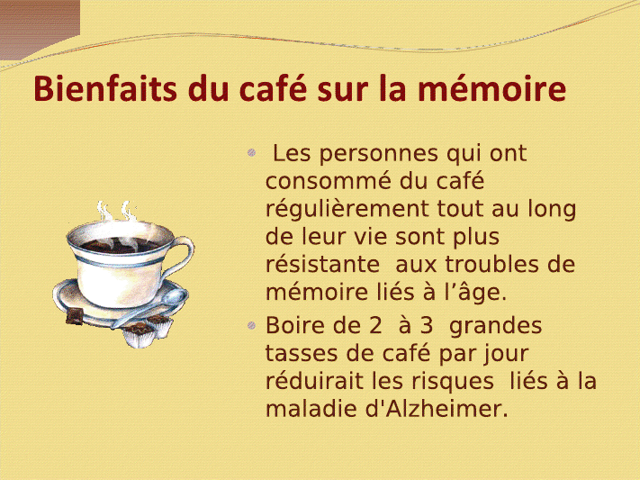Bienfaits du café!!!