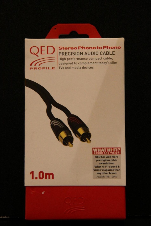 QED Profile Interconnect Cable 1m (New)